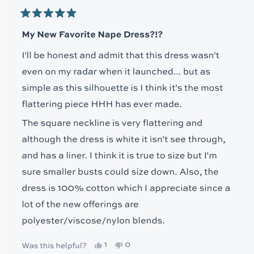 The Corinne Nap Dress White Shadow Stripe from Hill House size XXS - Picture 8 of 16